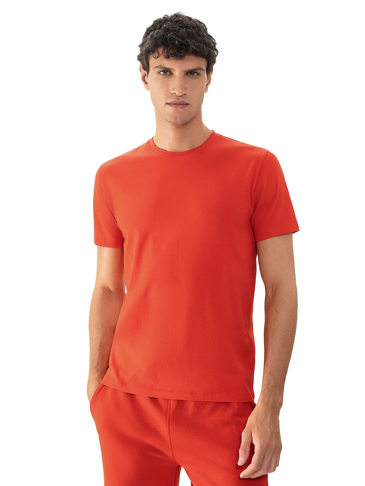 MEY | Pyjama T-Shirt RELAX tango red | 